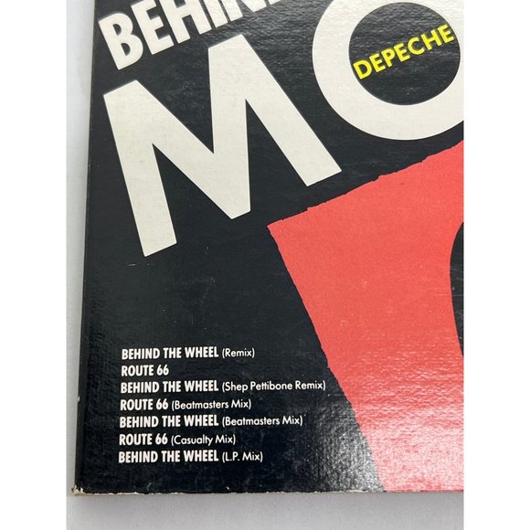 Depeche Mode behind the wheel CD Single rare remixes - Picture 4 of 4